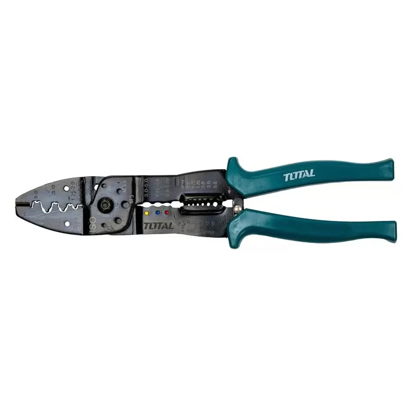TOTAL - CLESTE PENTRU DEZIZOLARE SI SERTIZARE CABLURI 10''/254MM²
