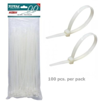TOTAL - COLIERE DE PLASTIC - 100BUC - 9X1020MM NYLON 66