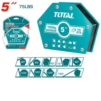 TOTAL - COLTARE MAGNETICE PENTRU SUDURA 5" 30-150