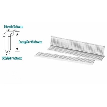 TOTAL - CUIE L10MM, W1.2MM PENTRU PISTOL PNEUMATIC - 5000 BUC