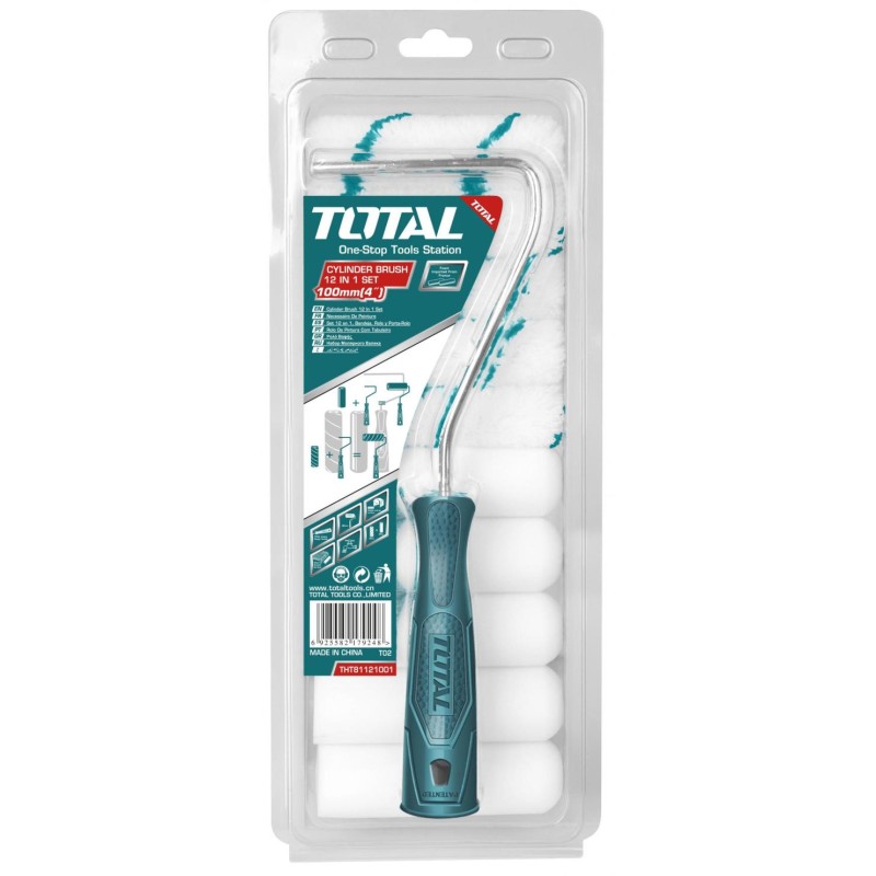 TOTAL - SET TRAFALET CU 10 CARTUSE - 100MM/4""  (5 X ACRIL, 5 X POLIESTER)