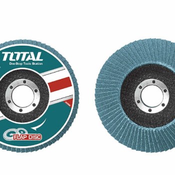 TOTAL - DISC ABRAZIV CU ZIRCONIU 125MMX22MM ,P60