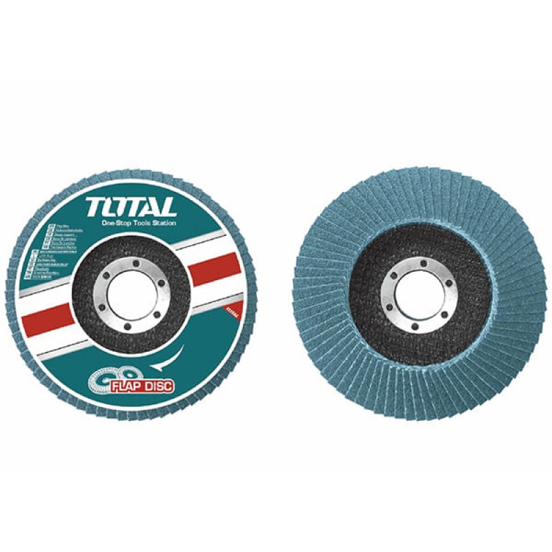 TOTAL - DISC ABRAZIV CU ZIRCONIU 125MMX22MM ,P60
