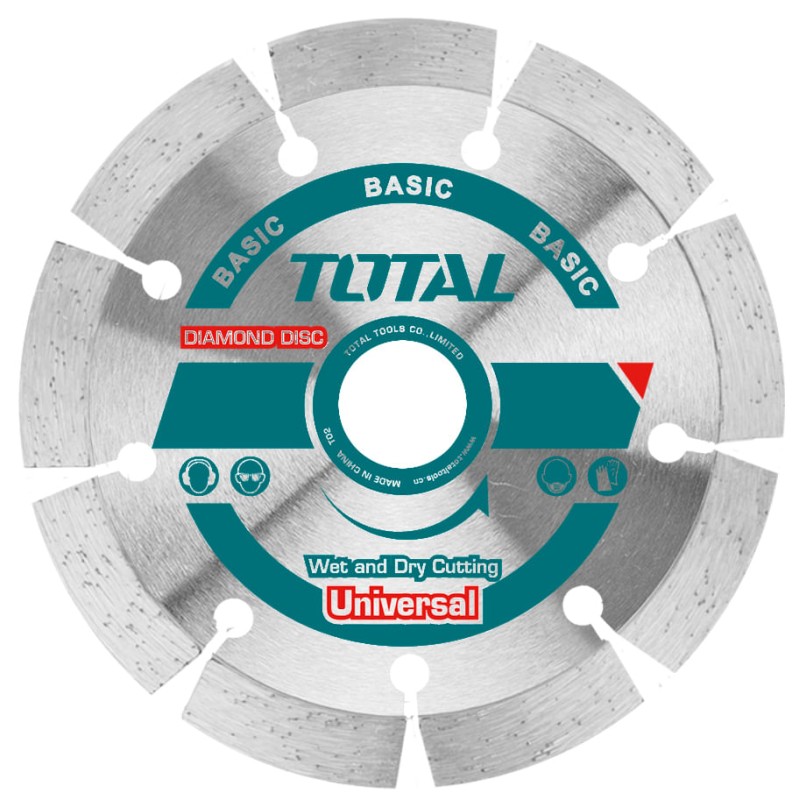 TOTAL - DISC DEBITARE BETON - 115MM