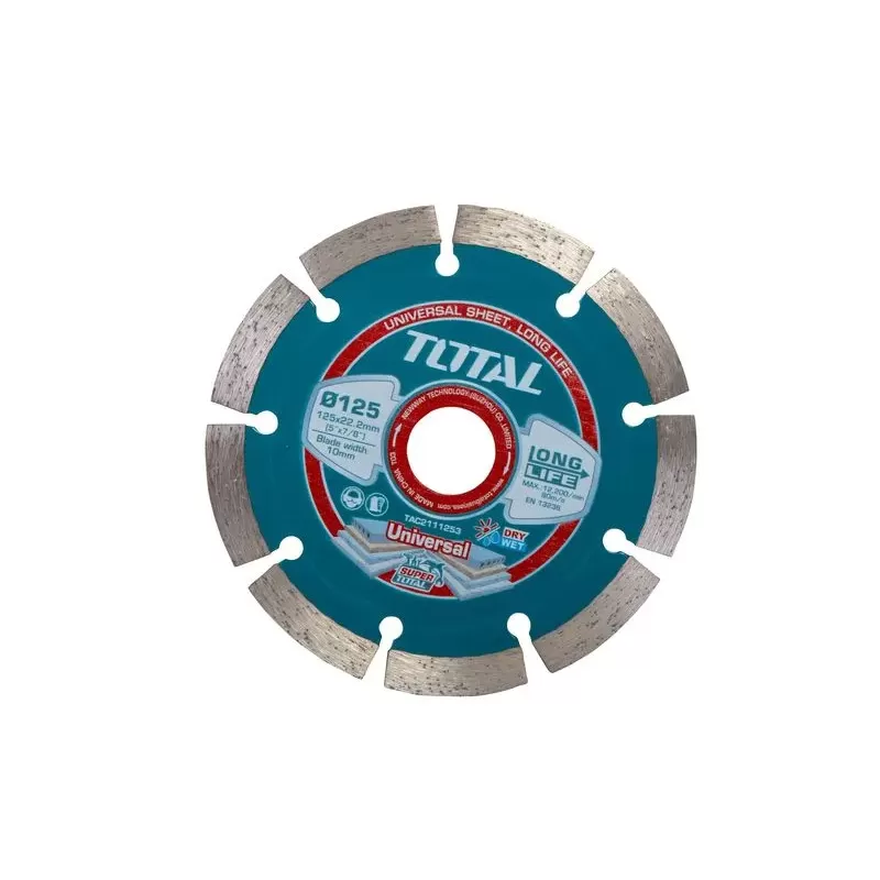 TOTAL - DISC DEBITARE BETON - 125MM