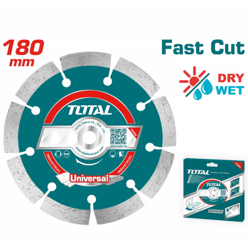 TOTAL - DISC DEBITARE BETON - 180MM (INDUSTRIAL)