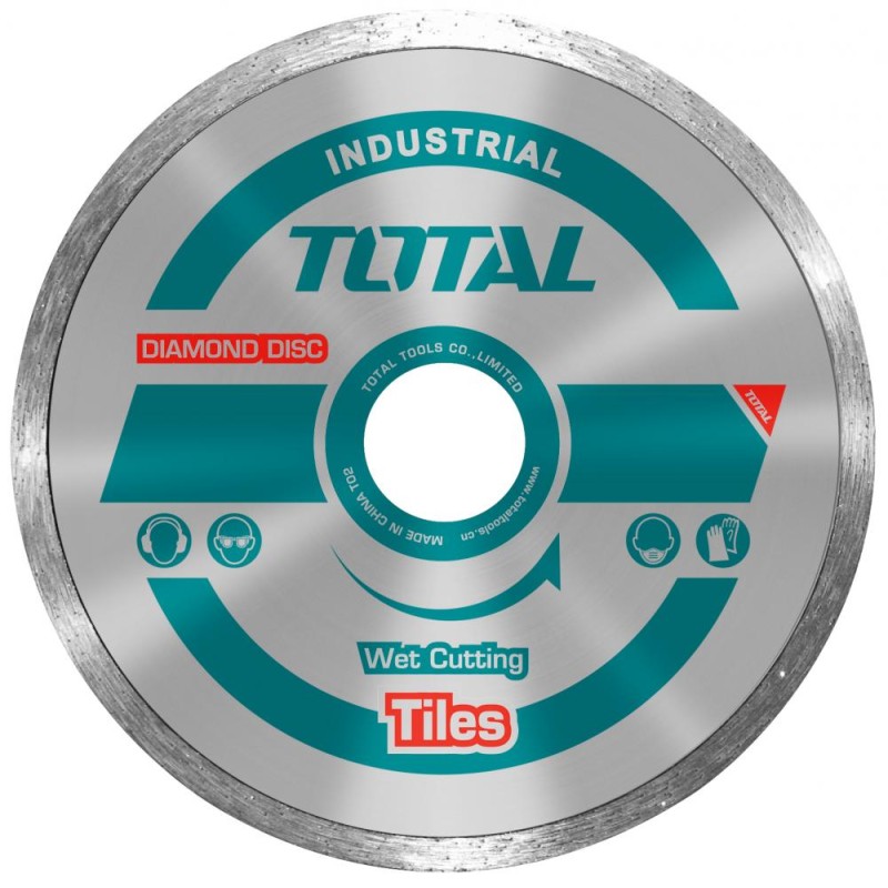 TOTAL - DISC DIAMANTAT CONTINUU - CERAMICA - UMED - 180MM (INDUSTRIAL)