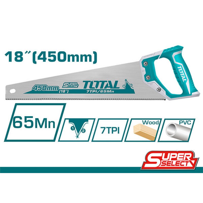 TOTAL - FIERASTRAU PENTRU LEMN - 450MM / 18"
