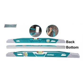 TOTAL - NIVELA CU BULA - ZIDARIE - 60CM - REZISTENTA LA SOCURI (INDUSTRIAL)