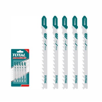 TOTAL - SET LAME FIERASTRAU PENDULAR PENTRU LEMN 74MM 6TPI - 5 BUC