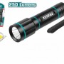 TOTAL - LANTERNA PORTABILA DIN ALUMINIU,  250 LUMENI (INDUSTRIAL)
