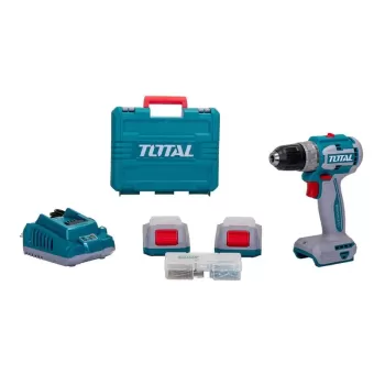 TOTAL - MASINA DE GAURIT CU ACUMULATOR 20V-2.0AH LI-ION BL (2 ACUMULATORI, 1 INCARCATOR) (INDUSTRIAL