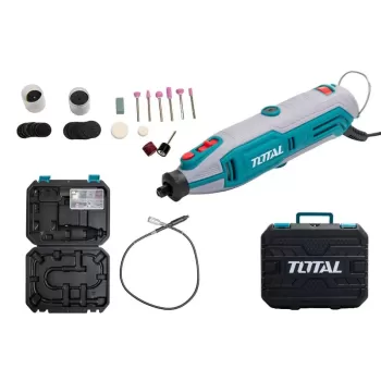 TOTAL - Mini polizor 130W - 109 accesorii