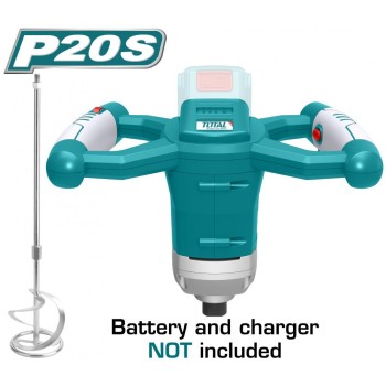 TOTAL - MIXER MORTAR - M14 - LI-ION - 20V