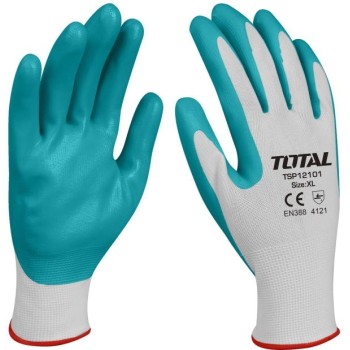 TOTAL - MANUSI DE PROTECTIE - NITRIL + TEXTIL - XL