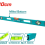 TOTAL - NIVELA CU BULA- 80cm -PRECIZIE 0,5mm (INDUSTRIAL)