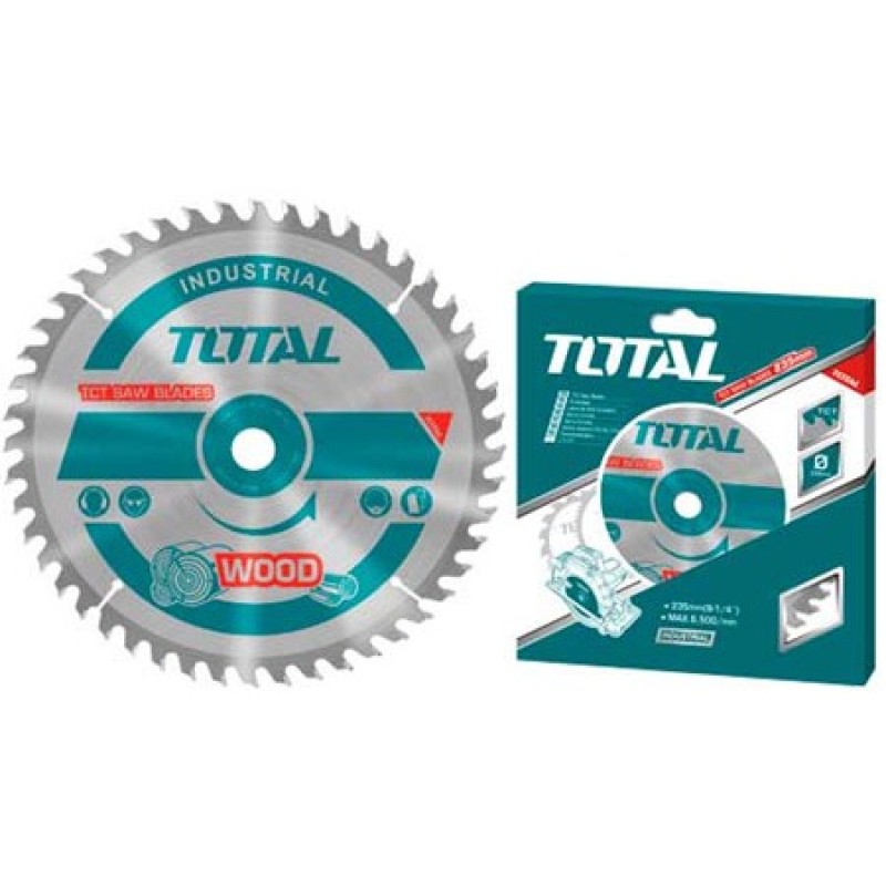 TOTAL - PANZA FERASTRAU TCT PENTRU LEMN - 160X20MM (INDUSTRIAL)