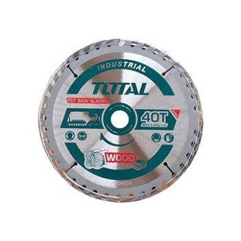 TOTAL - PANZA FERASTRAU TCT PENTRU LEMN - 160X25.4MM (INDUSTRIAL)
