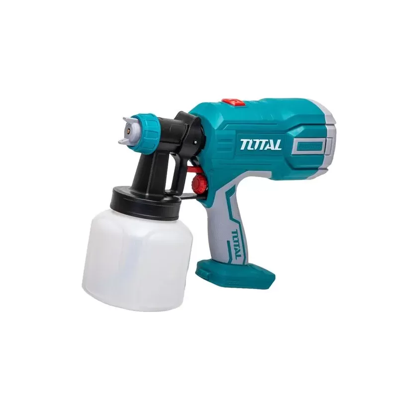 TOTAL - PISTOL DE VOPSIT - 800ML - LI-ION - 20V (NU INCLUDE ACUMULATOR SI INCARCATOR)
