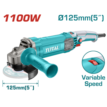 TOTAL - POLIZOR UNGHIULAR - 125MM - 1100W