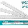 TOTAL - SET 10 LAME CUTTER 9*80MM