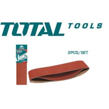 TOTAL - SET 2 BUC HARTIE ABRAZIVA PENTRU SLEFUITOR 100x610mm, P40