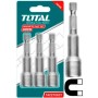 TOTAL - SET 3CHEI 12MM -1/4" HEX - 65MM
