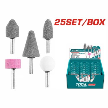 TOTAL - Set 5 accesorii pentru polizor drept