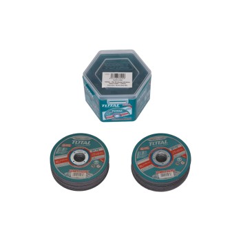 TOTAL - SET 50 DISCURI ABRAZIVE TAIERE METAL - 115MM