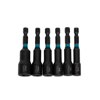 TOTAL - SET 6 CHEI -1/4" HEX - 65MM