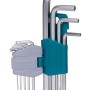 TOTAL - SET 9 CHEI IMBUS HEXAGONALE: 1.5-10MM, CR-V (INDUSTRIAL)