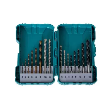 TOTAL - SET BURGHIE PENTRU METAL/BETON/LEMN 16 BUC