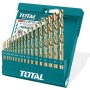 TOTAL - SET BURGHIU PENTRU METAL HSS: 19 BUC