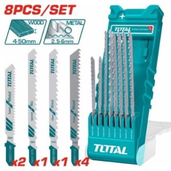 TOTAL - SET LAME FIERASTRAU 450MM PENTRU ALUMINIU, METAL, LEMN