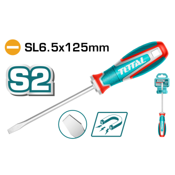 TOTAL - SURUBELNITA DREAPTA - 6.5MM - 125MM S2  (INDUSTRIAL)