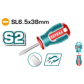 TOTAL - SURUBELNITA DREAPTA - 6.5MM - 38MM -(INDUSTRIAL)