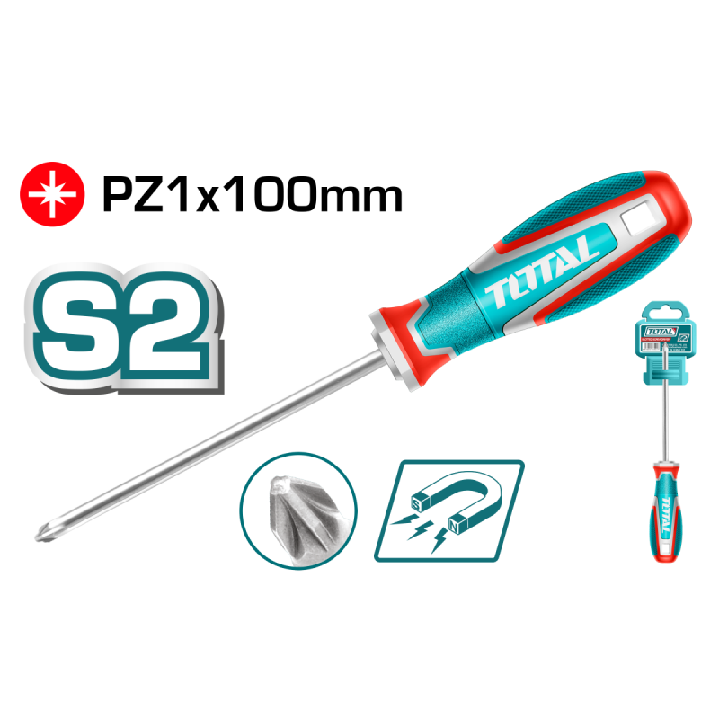 TOTAL - SURUBELNITA STEA PZ1 - 5.0MM - 100MM - S2 (INDUSTRIAL)