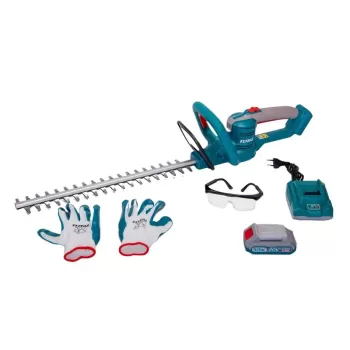 TOTAL - TOTAL - TRIMMER PENTRU TUNS GARD VIU - LI-ION - 20V (INCLUDE ACUMULATOR SI INCARCATOR)