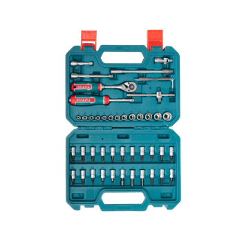 TOTAL - TRUSA DE CHEI TUBULARE 1/4 CU ANTRENOR 46 PIESE (INDUSTRIAL)