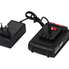 Bormașină cu acumulator DDT-KRISTAL 36V, 2 acumulatori Li-Ion 2.0Ah, motor fara perii (brushless), 2 viteze, cuplu reglabil, sistem autoblocaj, valiză de transport