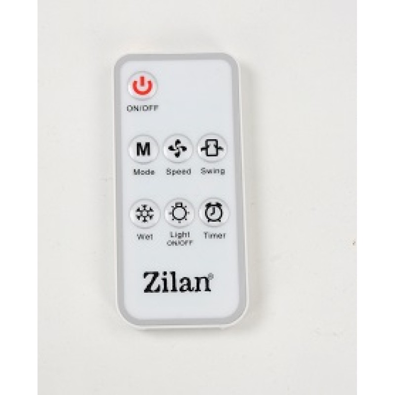 Racitor si purificator de aer mobil ZILAN ZLN-3970, Racire/Umidificare/Purificare, Display cu LED, Telecomanda, Temporizator 1-12 ore Rezervor 7 l, Portabil