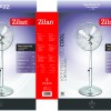Ventilator inox cu picior ZİLAN ZLN-1112 , Putere 50 W, cu 3 trepte de viteza, oscilatie automata, debit 6000mc/h, maner pentru transport facil, 4 pozitii de ajustare pe verticala, Inaltime reglabila 88-120 cm