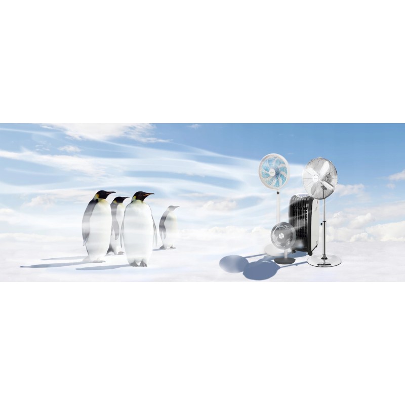 Ventilator cu picior 3IN1 ZILAN ZLN-3765, Telecomanda, Putere 60W, 9 viteze, Oscilatie orizontala, Unghi inclinare reglabil