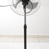 Ventilator cu picior FLORIA 3840,negru cu gri 3 in 1, Putere 55 W, 3 viteze, diametru 45 cm,