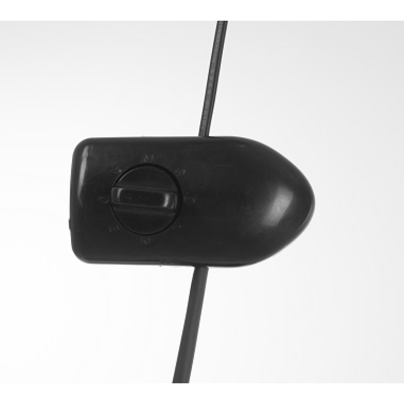 Ventilator cu picior FLORIA 3840,negru cu gri 3 in 1, Putere 55 W, 3 viteze, diametru 45 cm,