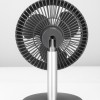 Ventilator portabil reincarcabil ZILAN ZLN-4000, Gri incarcare USB, Putere 5W, Diametru 18 cm, 4 viteze reglabil pe vertical