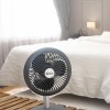 Ventilator portabil reincarcabil ZILAN ZLN-4000, Gri incarcare USB, Putere 5W, Diametru 18 cm, 4 viteze reglabil pe vertical