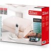 Patura ZLN-4120, Crem cu incalzire electrica Soft Polar Fleece, Pentru doua persoane 160X140 cm, 2x60 W, Temporizator 1-10 ore, ZILAN