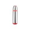 Termos inox 0.5L Floria ZLN-1792,Rosu/Inox Buton de inchidere ermetica antiscurgere,