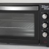 Cuptor electric cu ventilator ZILAN ZLN-3727 Negru, Capacitate 45L, Putere 2000W, Geam dublu, Temporizator 60 min, Temperatura maxima 230 grade celsius